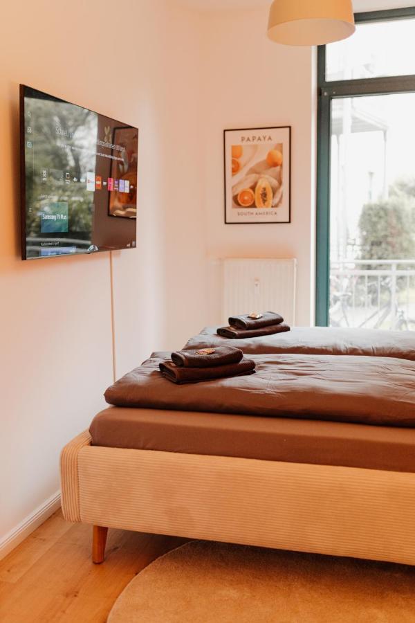 מגדבורג Design Apartment Stadtfeld-Ost Mit Netflix & 2 Schlafzimmern מראה חיצוני תמונה
